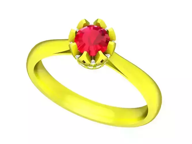 5224 diamond fashion women ring