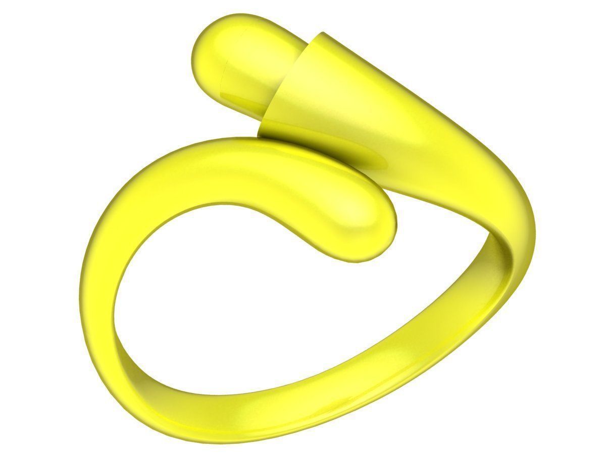 A4558 Art Women Ring 3D print model_4