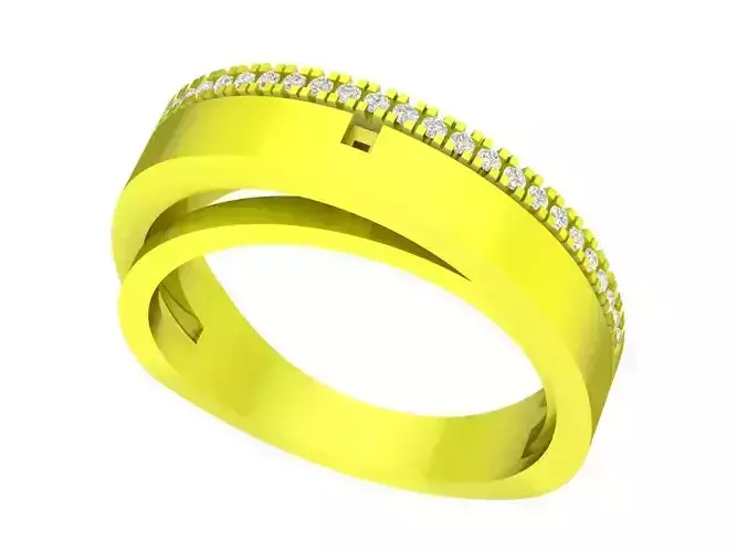 A4536 Art Diamond Women Ring