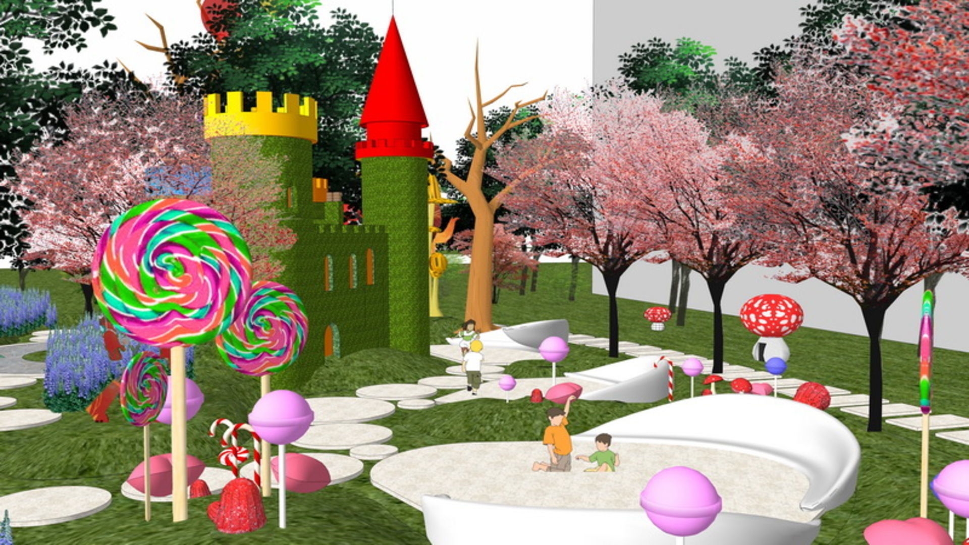 25 OF Relax Space and Playground Draft Model3 3D model_5