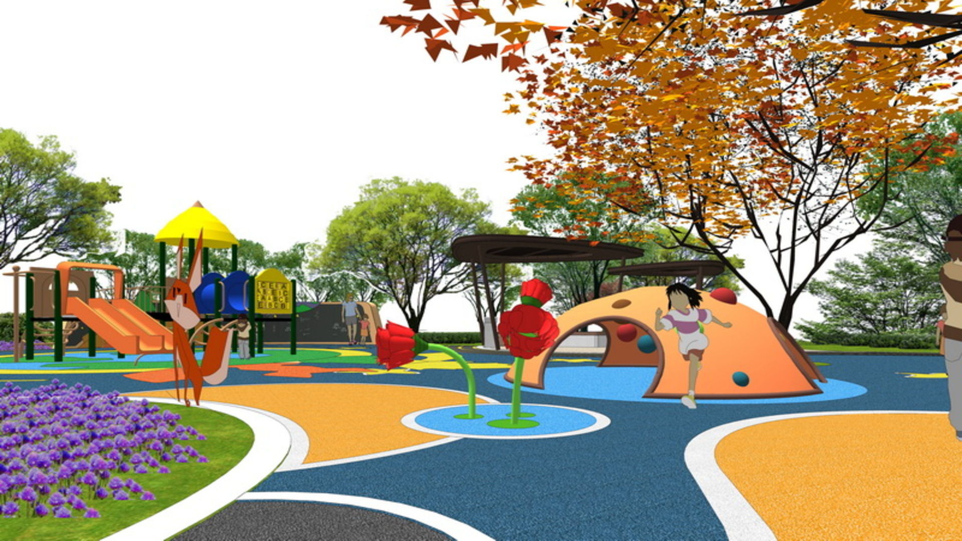 25 OF Relax Space and Playground Draft Model3 3D model_8