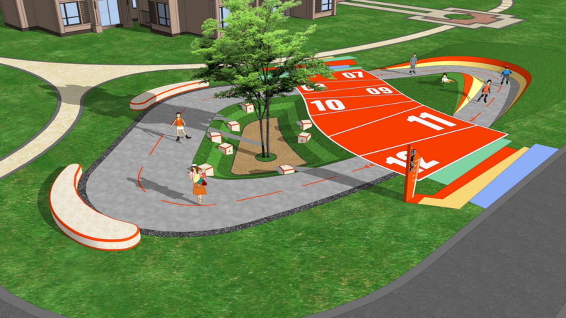 25 OF Relax Space and Playground Draft Model3 3D model_21