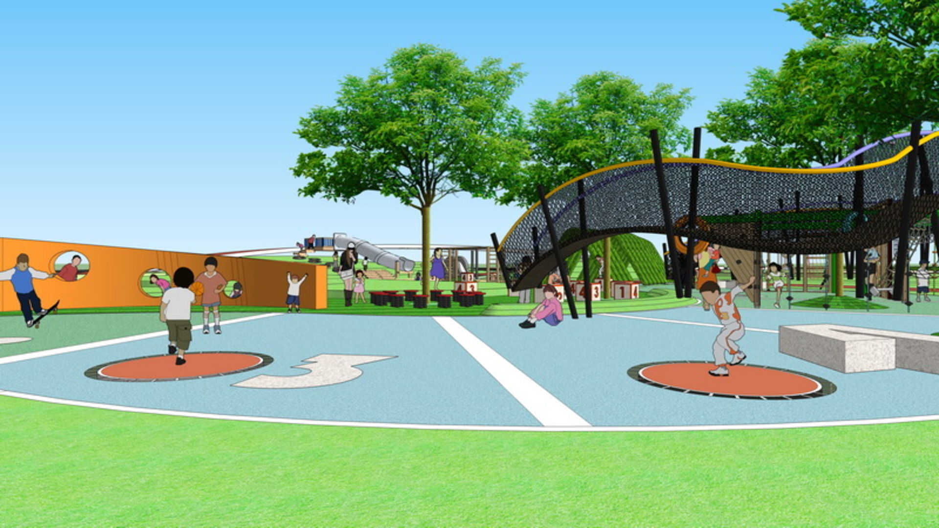 25 OF Relax Space and Playground Draft Model3 3D model_22