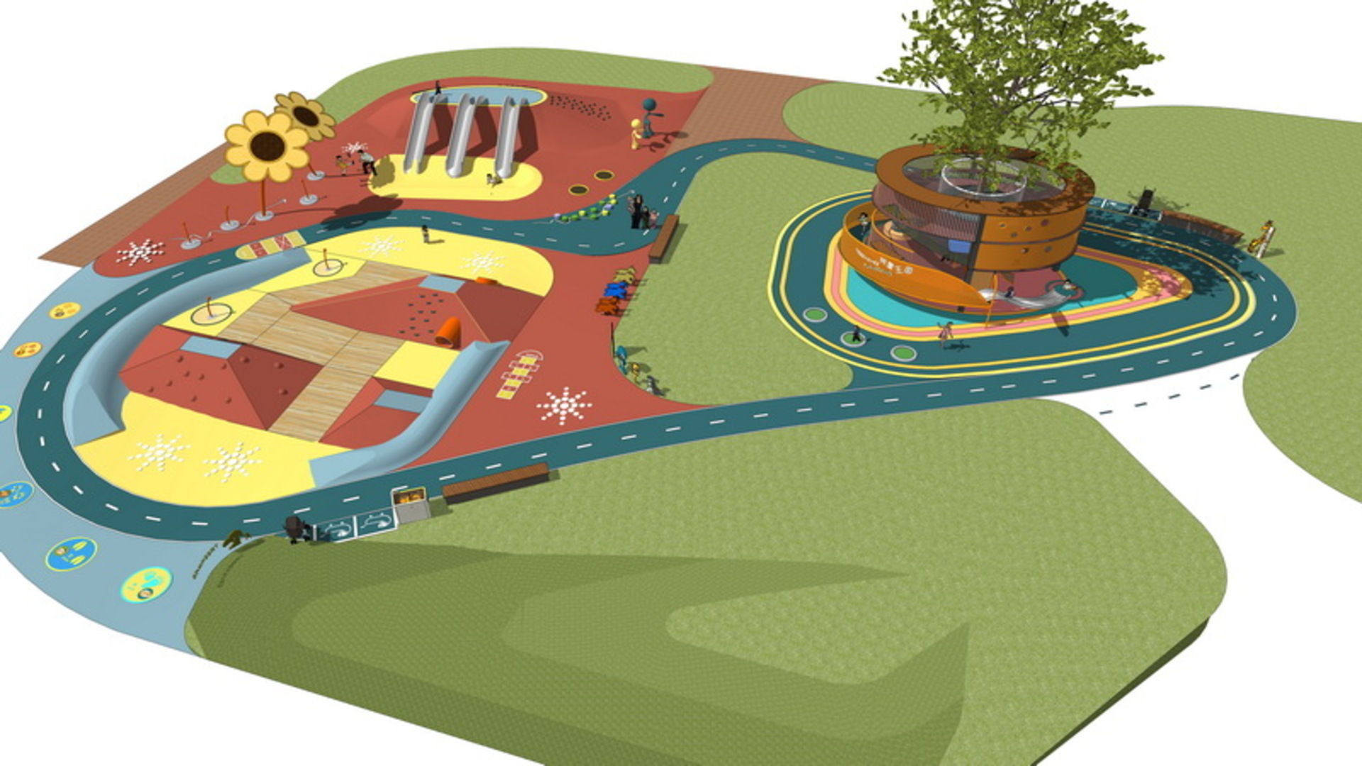 25 OF Relax Space and Playground Draft Model3 3D model_6