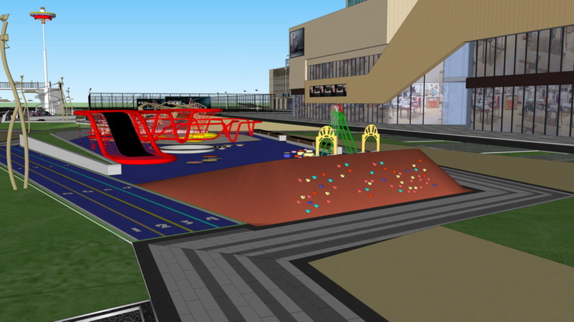 25 OF Relax Space and Playground Draft Model3 3D model_12