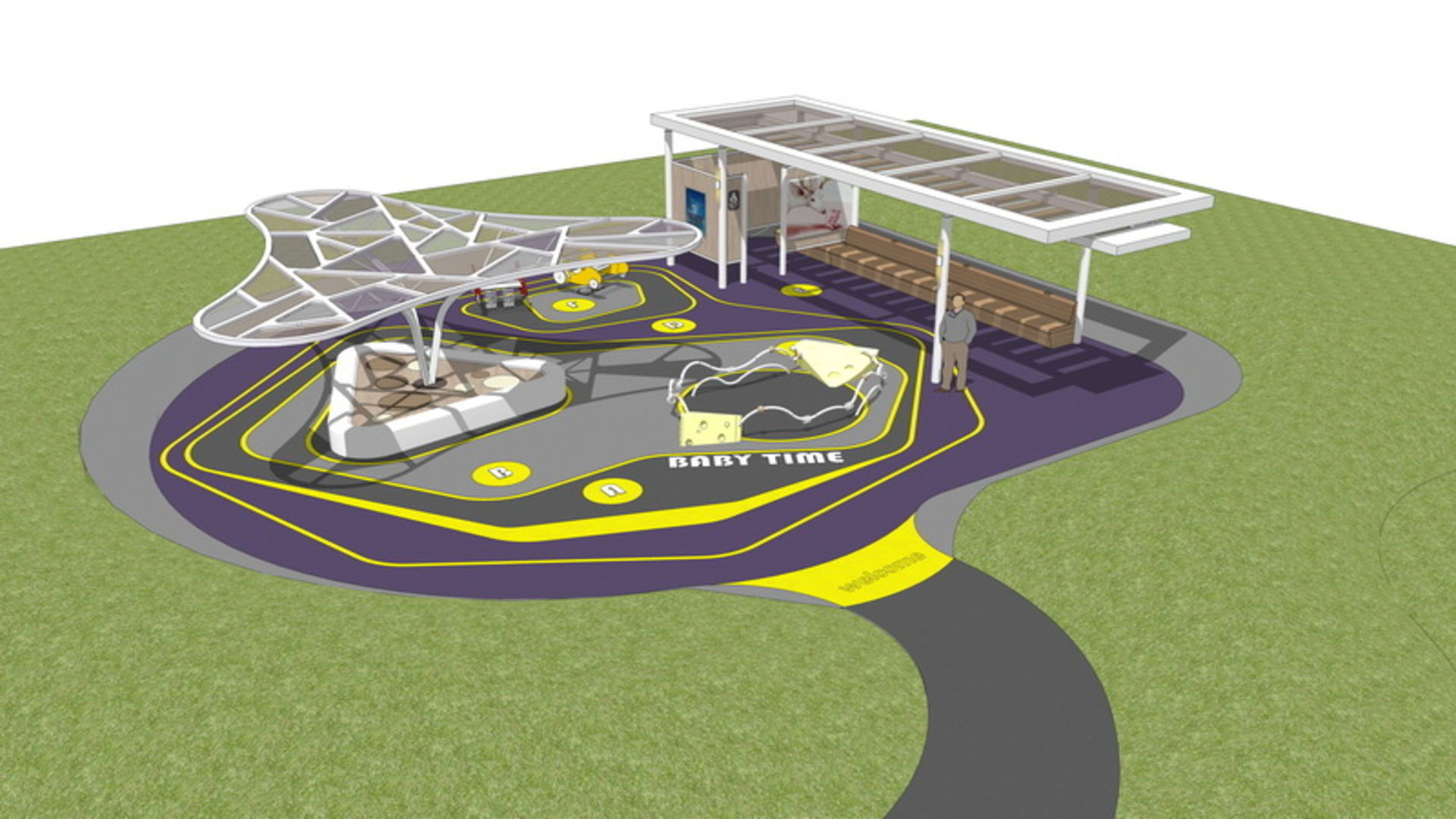 25 OF Relax Space and Playground Draft Model3 3D model_16