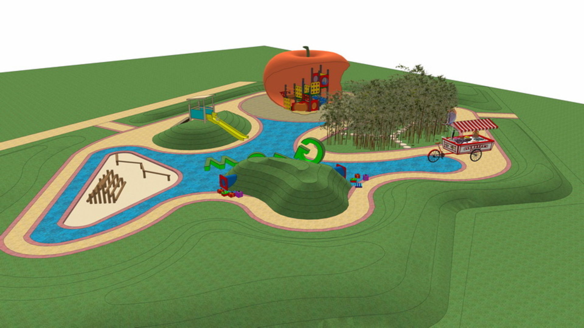 25 OF Relax Space and Playground Draft Model3 3D model_17