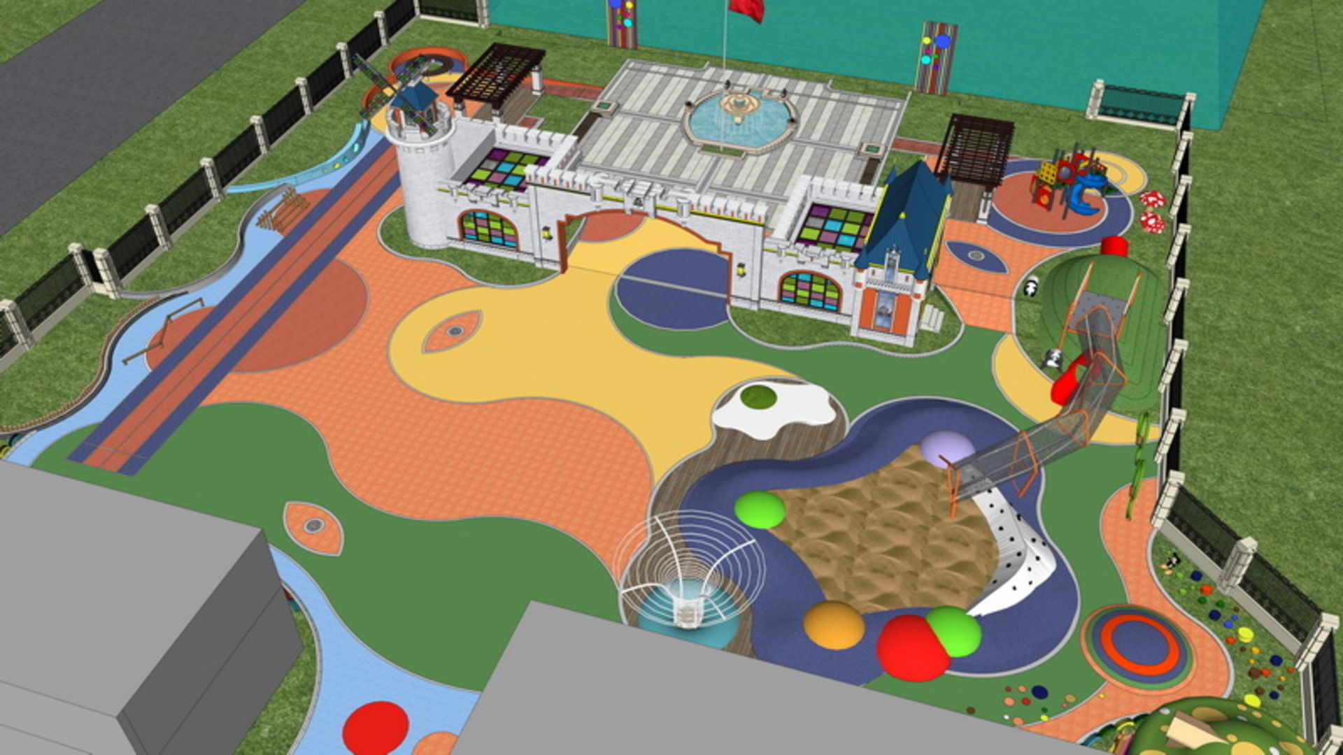 25 OF Relax Space and Playground Draft Model3 3D model_24