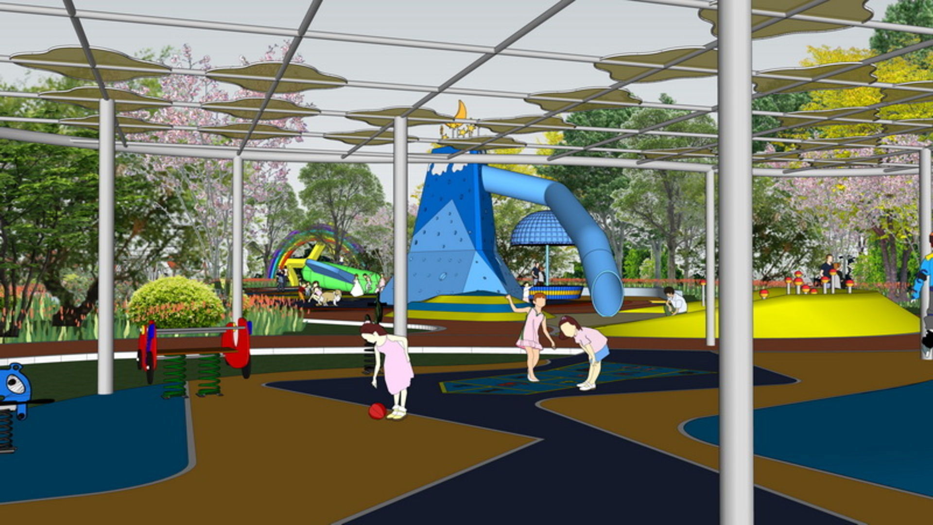 25 OF Relax Space and Playground Draft Model3 3D model_4