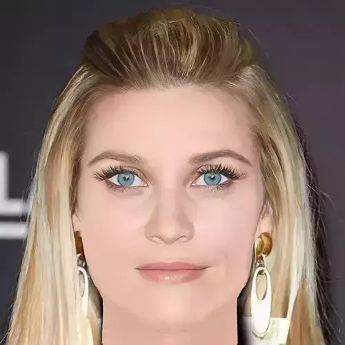 Reese Witherspoon Head - No Hair - Low poly head for game