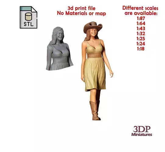 N1 western wear girl laughing