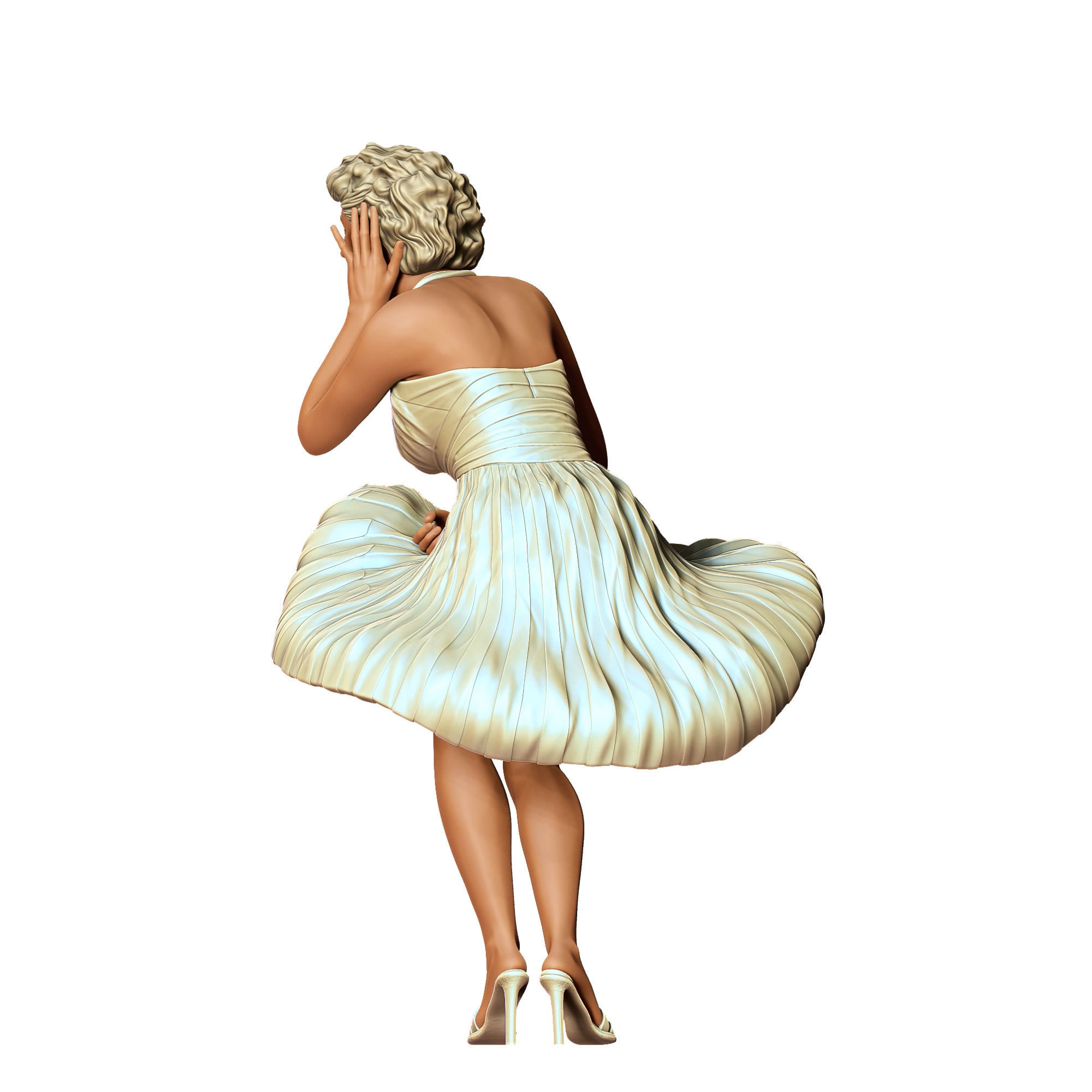 Marilyn Monroe the seven year itch movie 3D print model_14