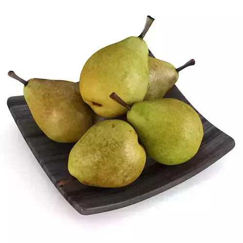 A bowl of pears