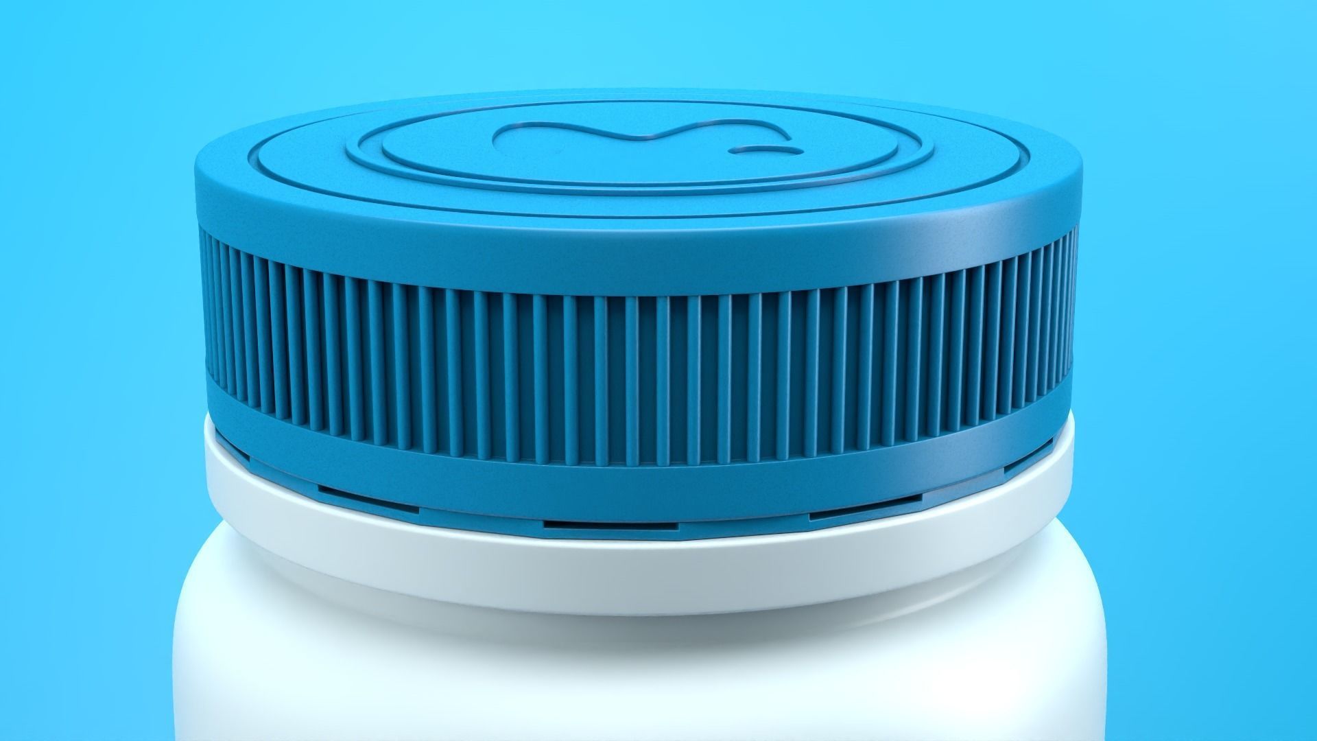 Medicine Bottle 3D model with Texture and UV 3D model_7