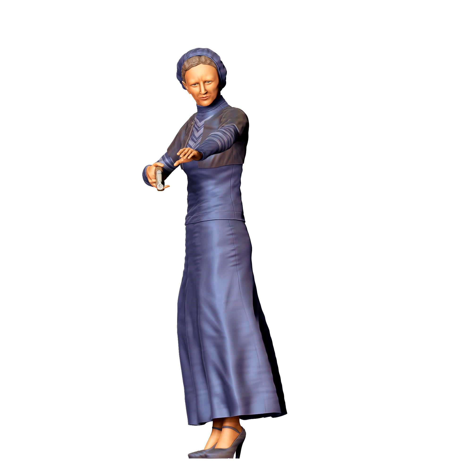 N1 Bonnie and Clyde Bonnie Parker 3D print model_23