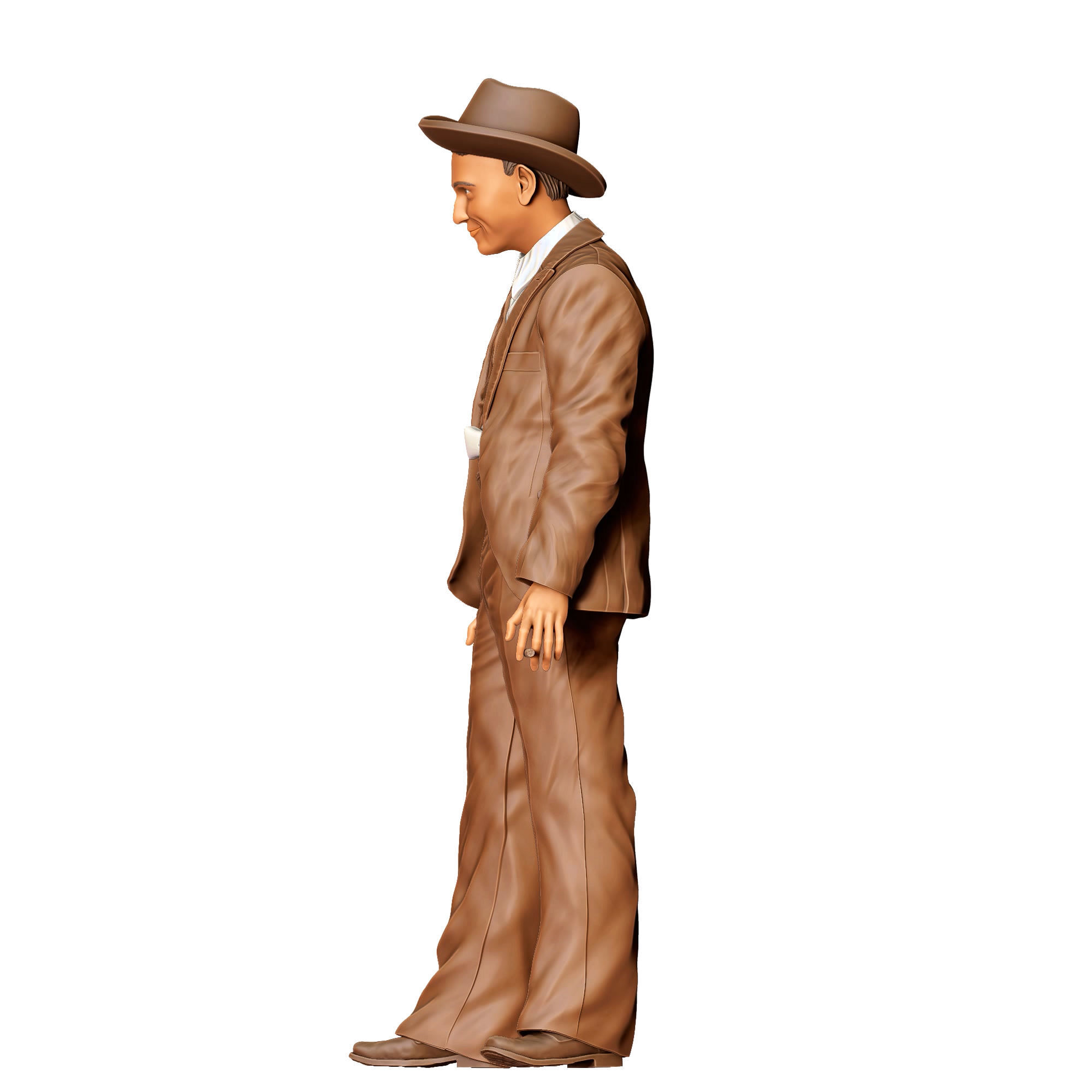 N2 Bonnie and Clyde Clyde Champion Barrow 3D print model_22