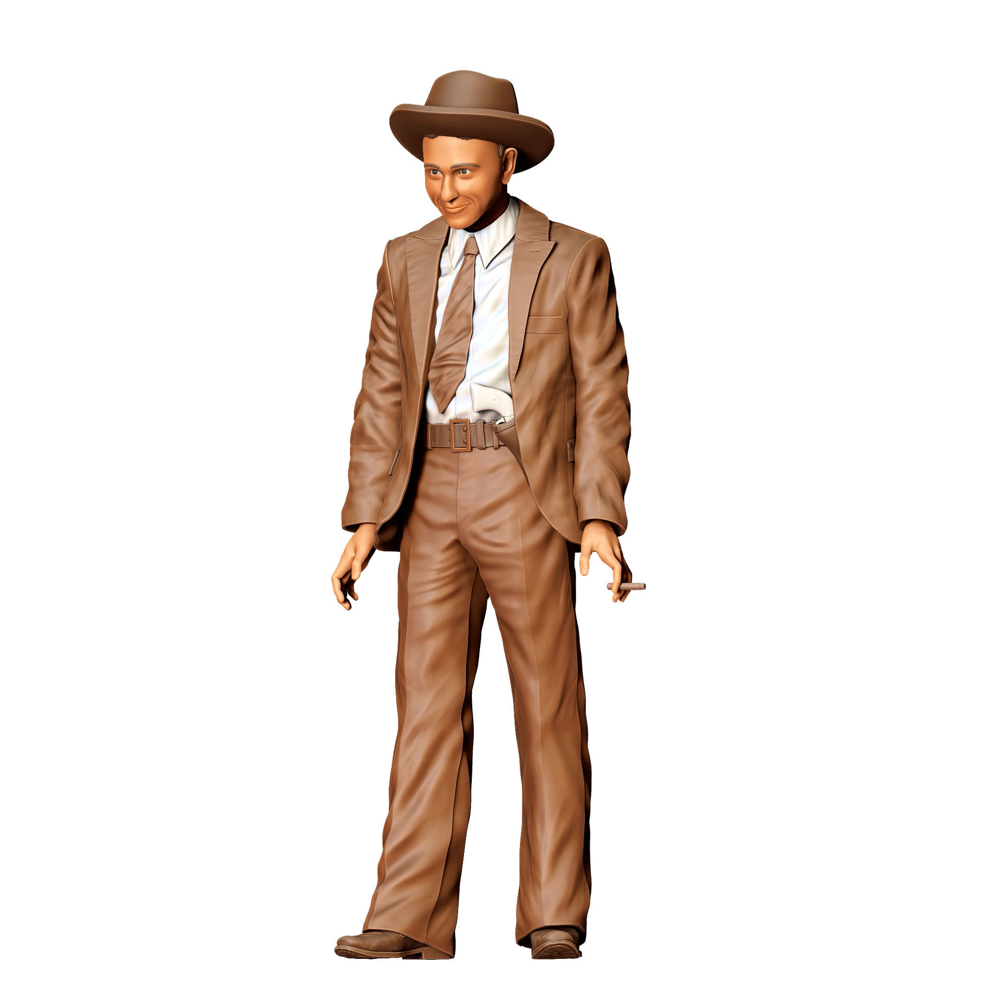 N2 Bonnie and Clyde Clyde Champion Barrow 3D print model_27