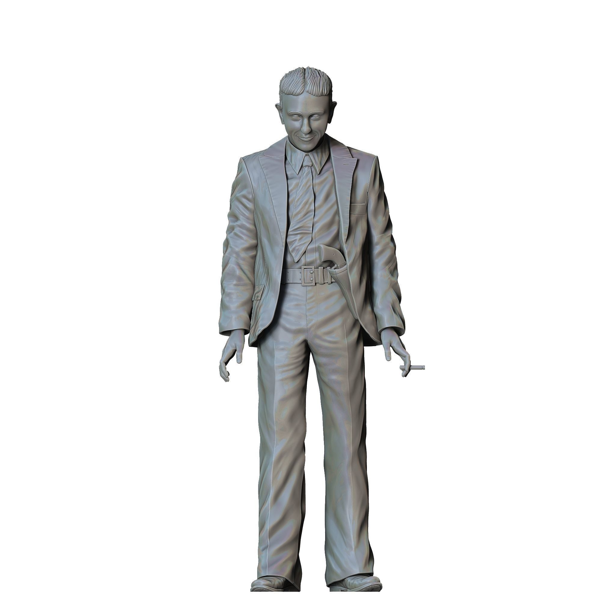 N2 Bonnie and Clyde Clyde Champion Barrow 3D print model_29