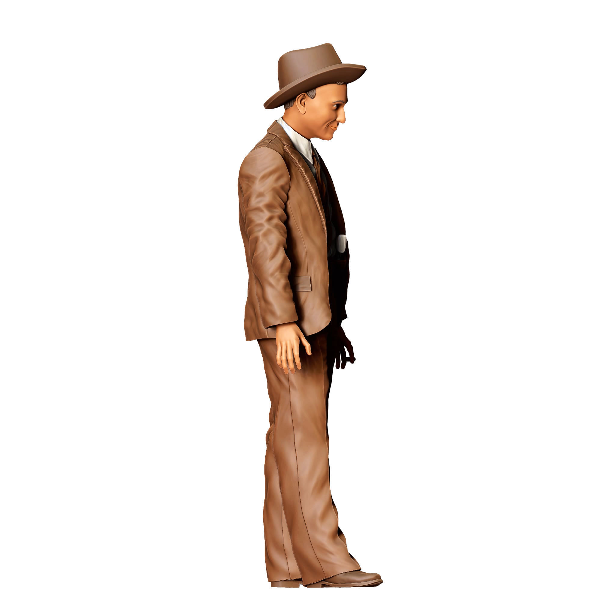 N2 Bonnie and Clyde Clyde Champion Barrow 3D print model_6