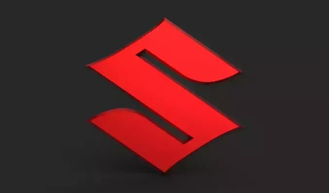 Suzuki logo 3D model