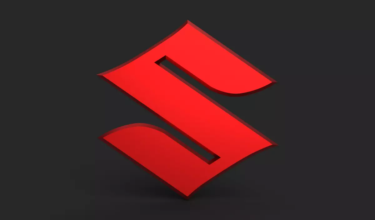 Suzuki logo 3D model_0