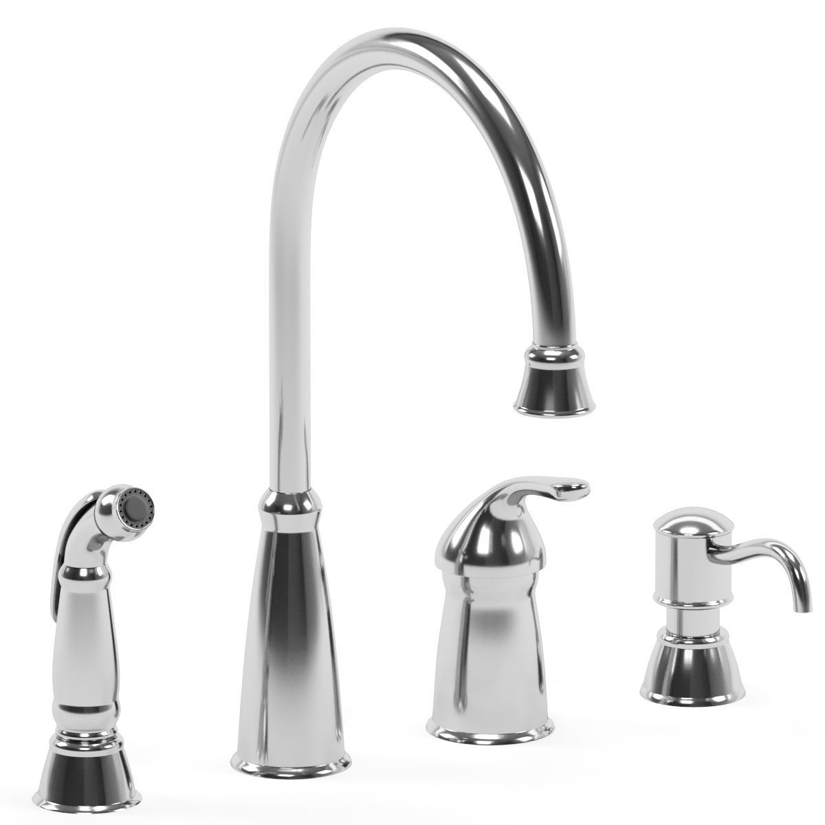 PFISTER kitchen faucets collection 04 3D model_2