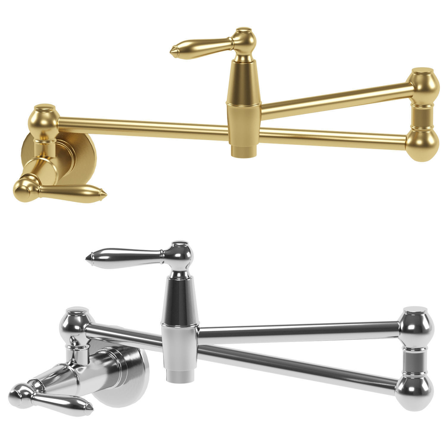 PFISTER kitchen faucets collection 04 3D model_4