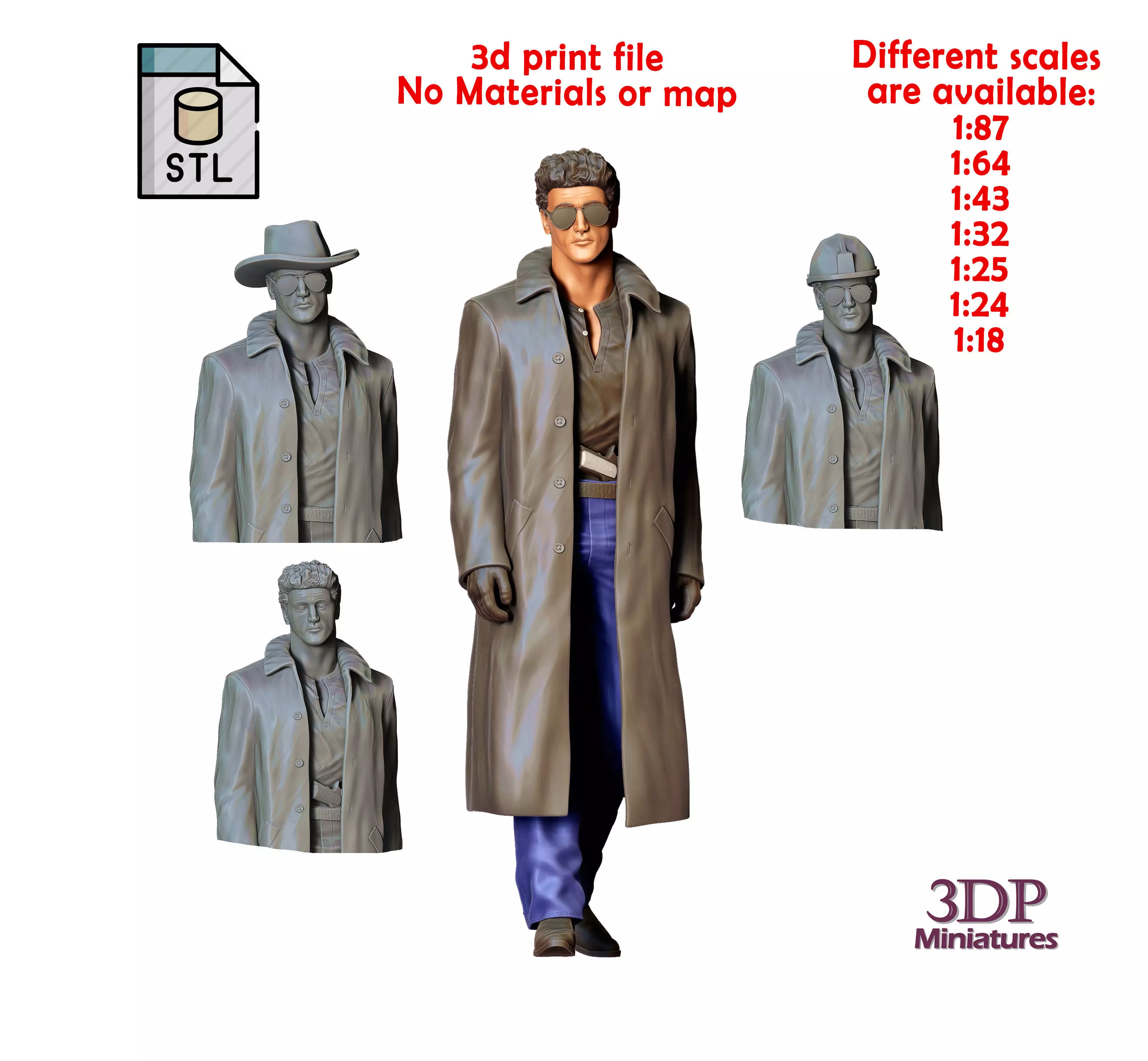 Cobra 1986 Sylvester Stallone 3D print model_0