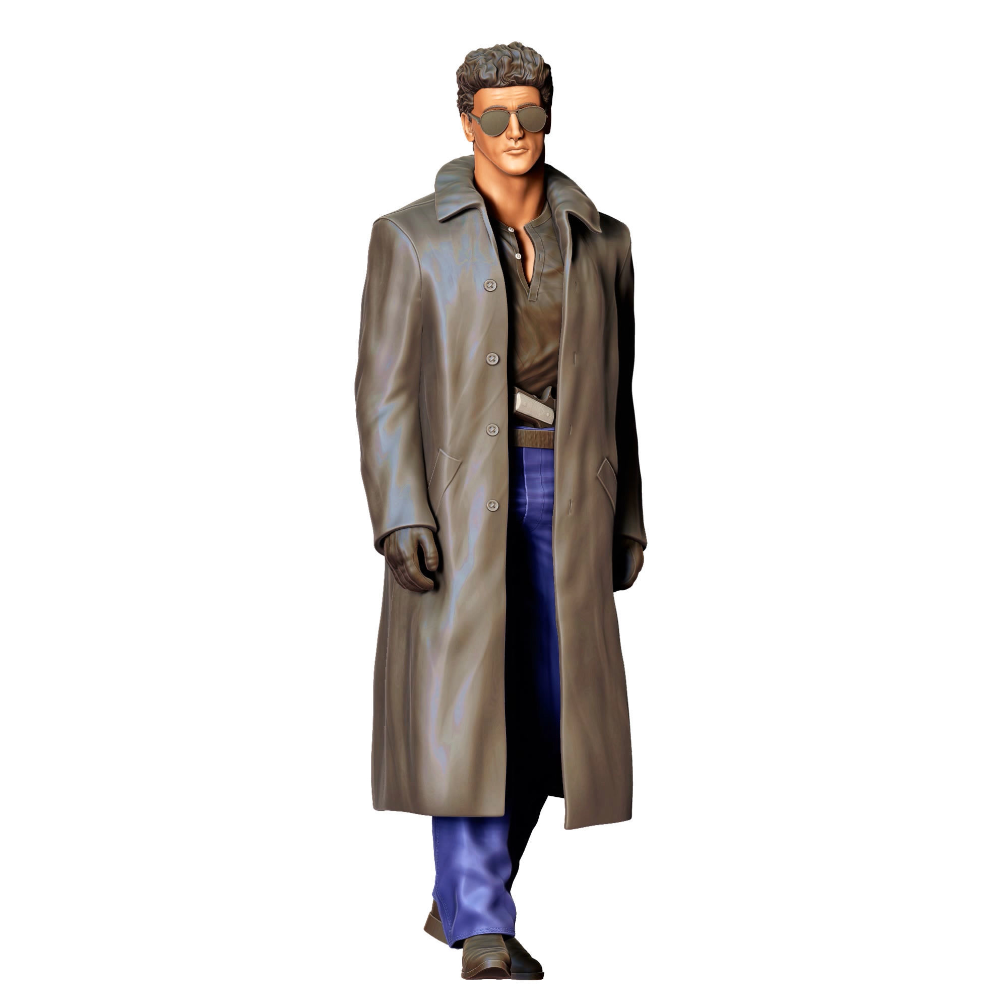 Cobra 1986 Sylvester Stallone 3D print model_2