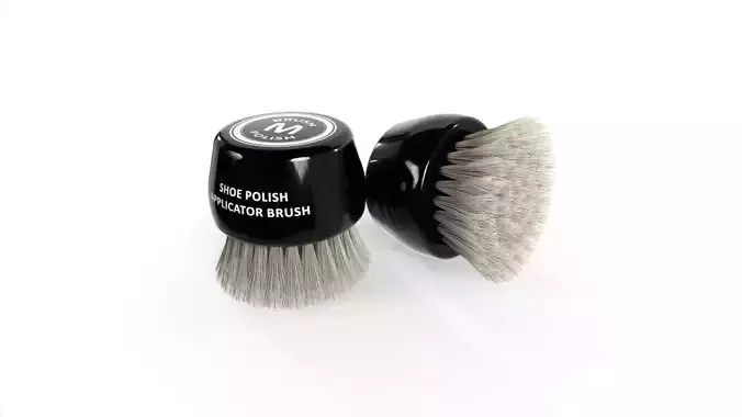 Shoe Polish Applicator Brush 3D model