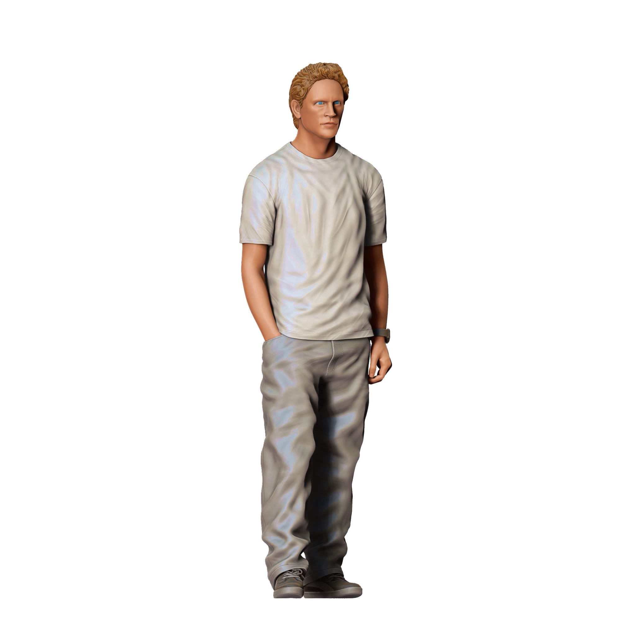 N18 Fast and Furious Brian O Conner 3D print model_2
