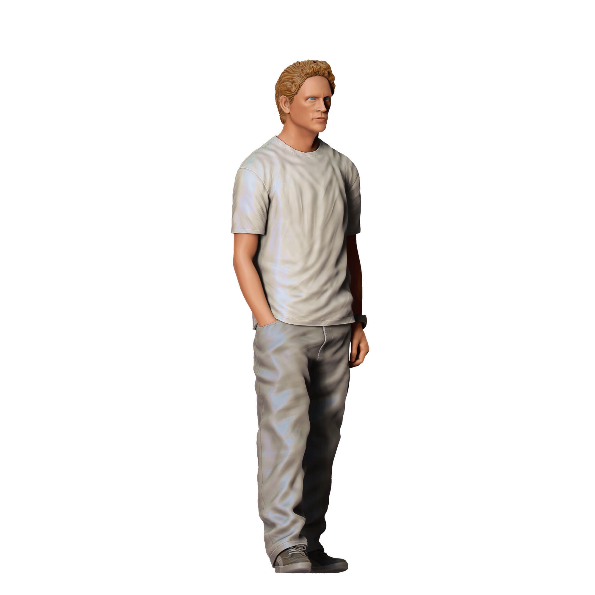 N18 Fast and Furious Brian O Conner 3D print model_3