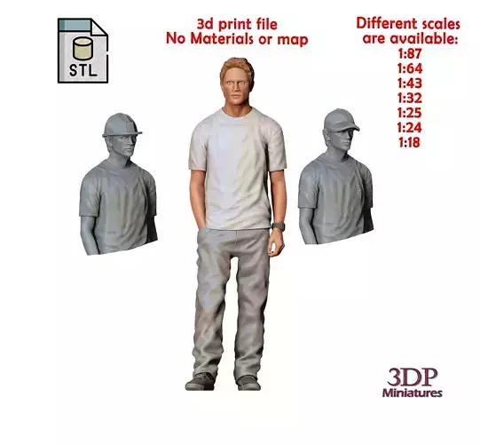 N18 Fast and Furious Brian O Conner 3D print model