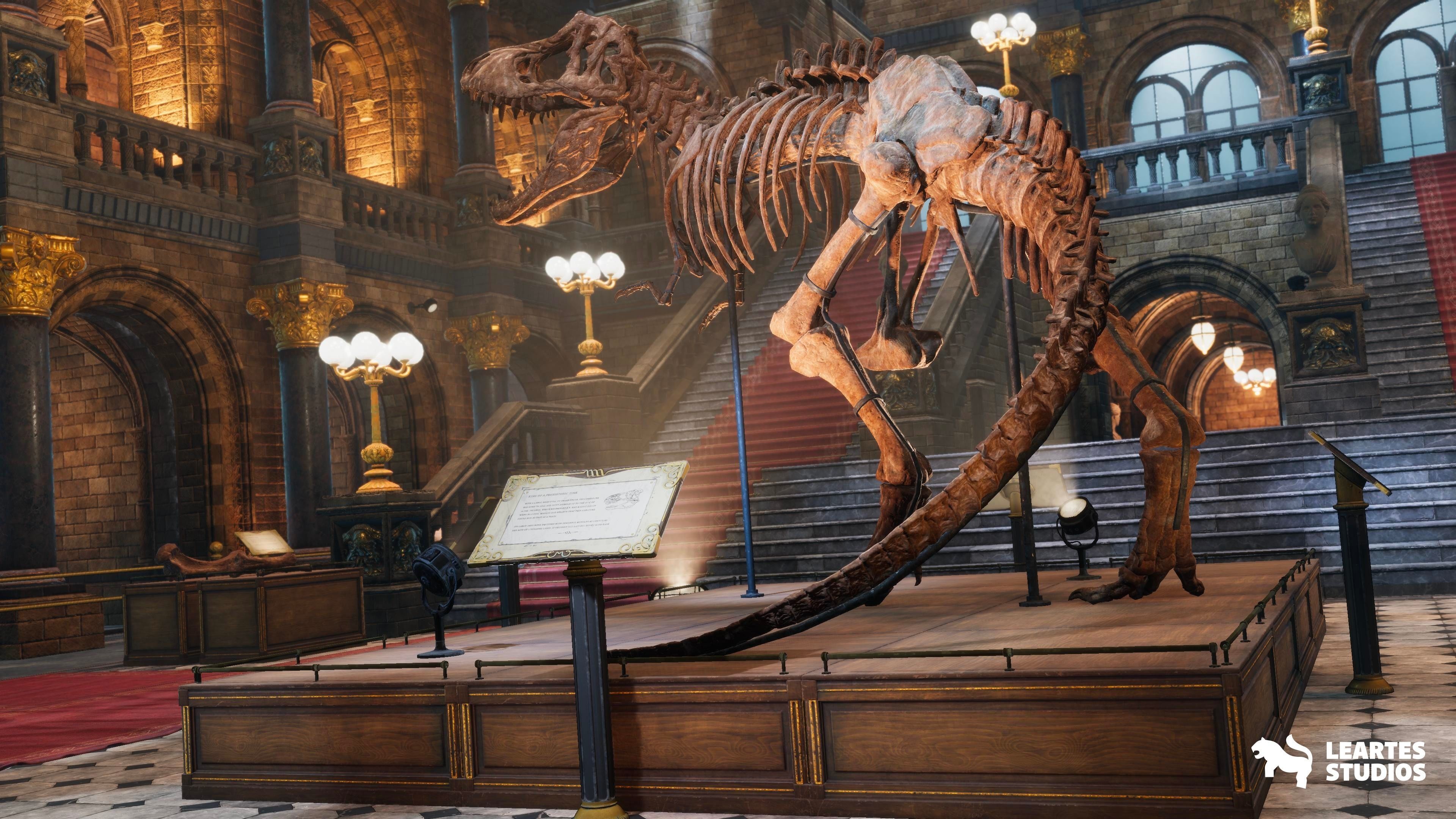 Historical Museum Low-poly 3D model_16