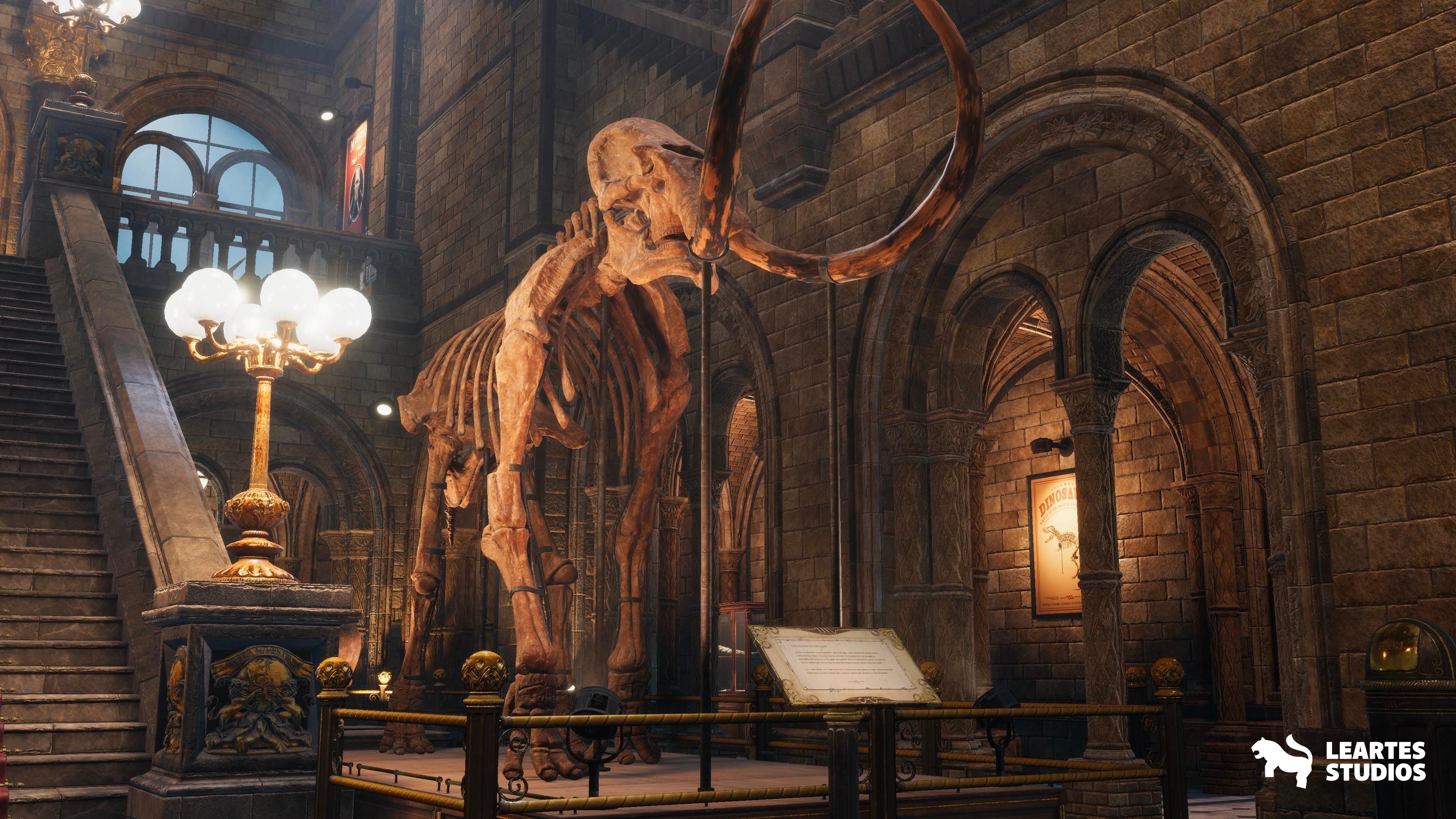 Historical Museum Low-poly 3D model_7