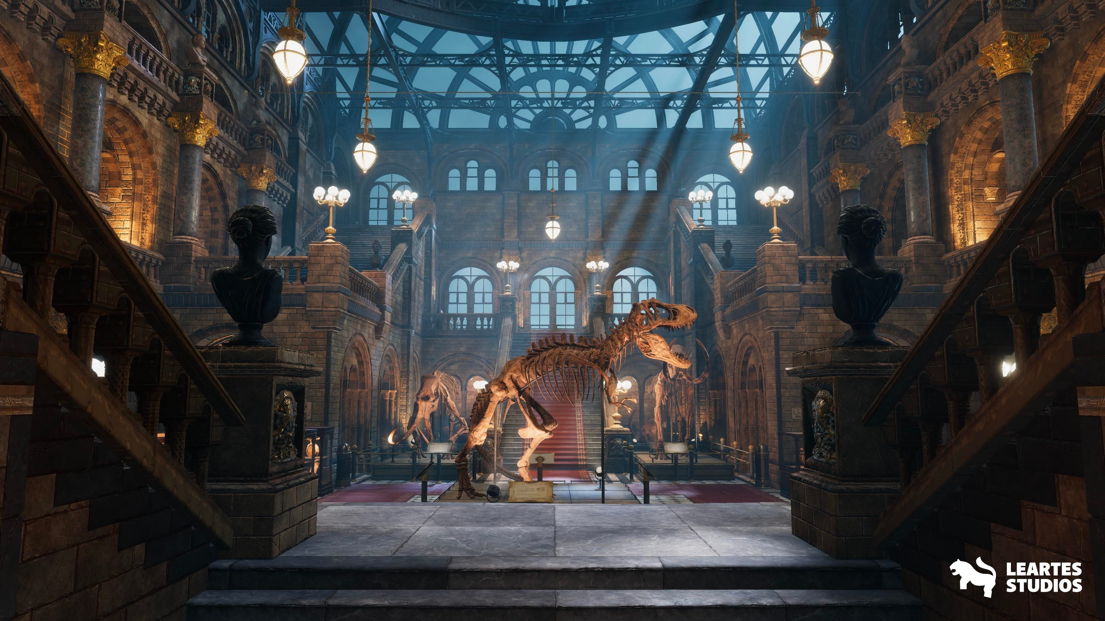 Historical Museum Low-poly 3D model_12