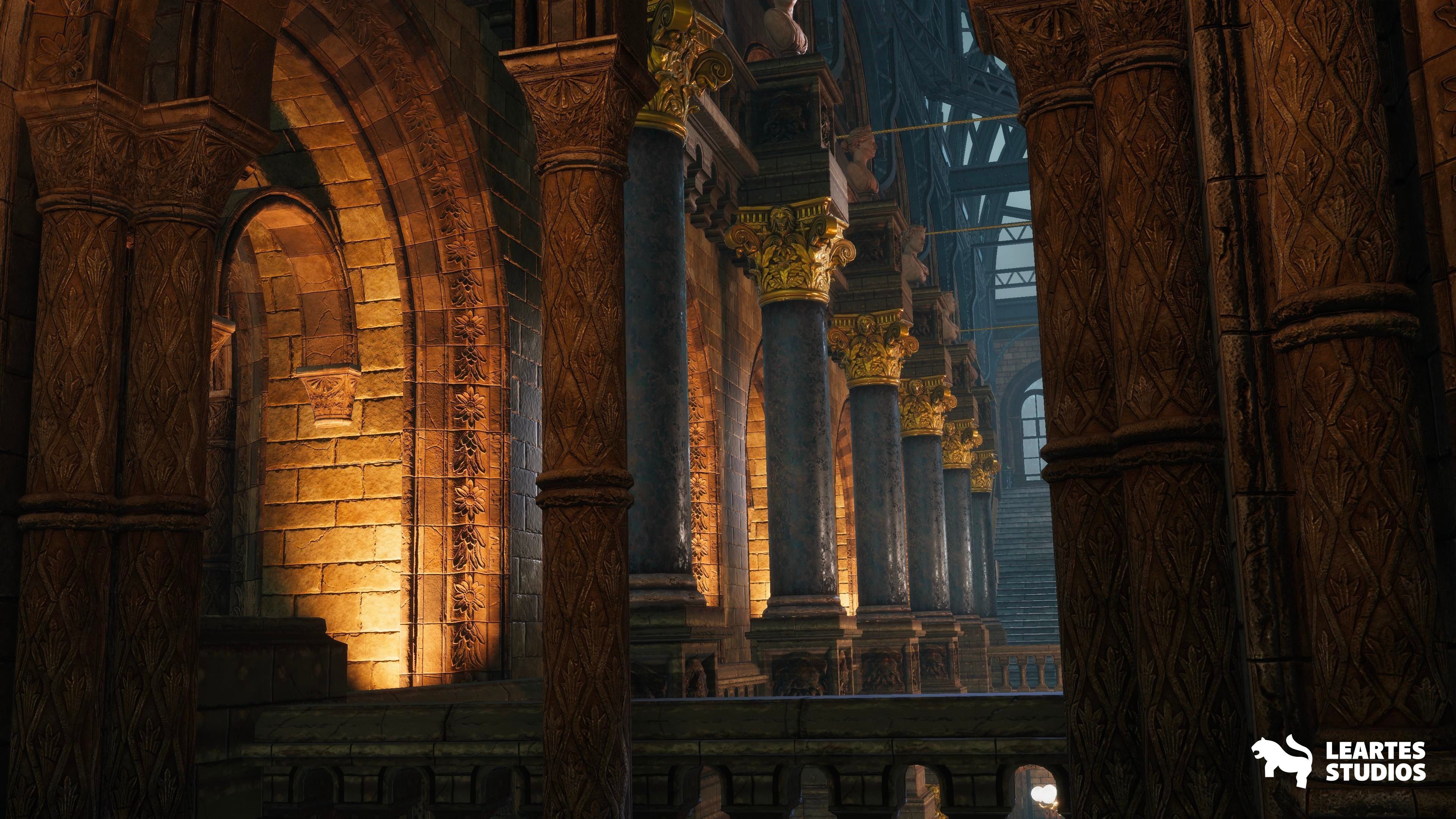 Historical Museum Low-poly 3D model_22