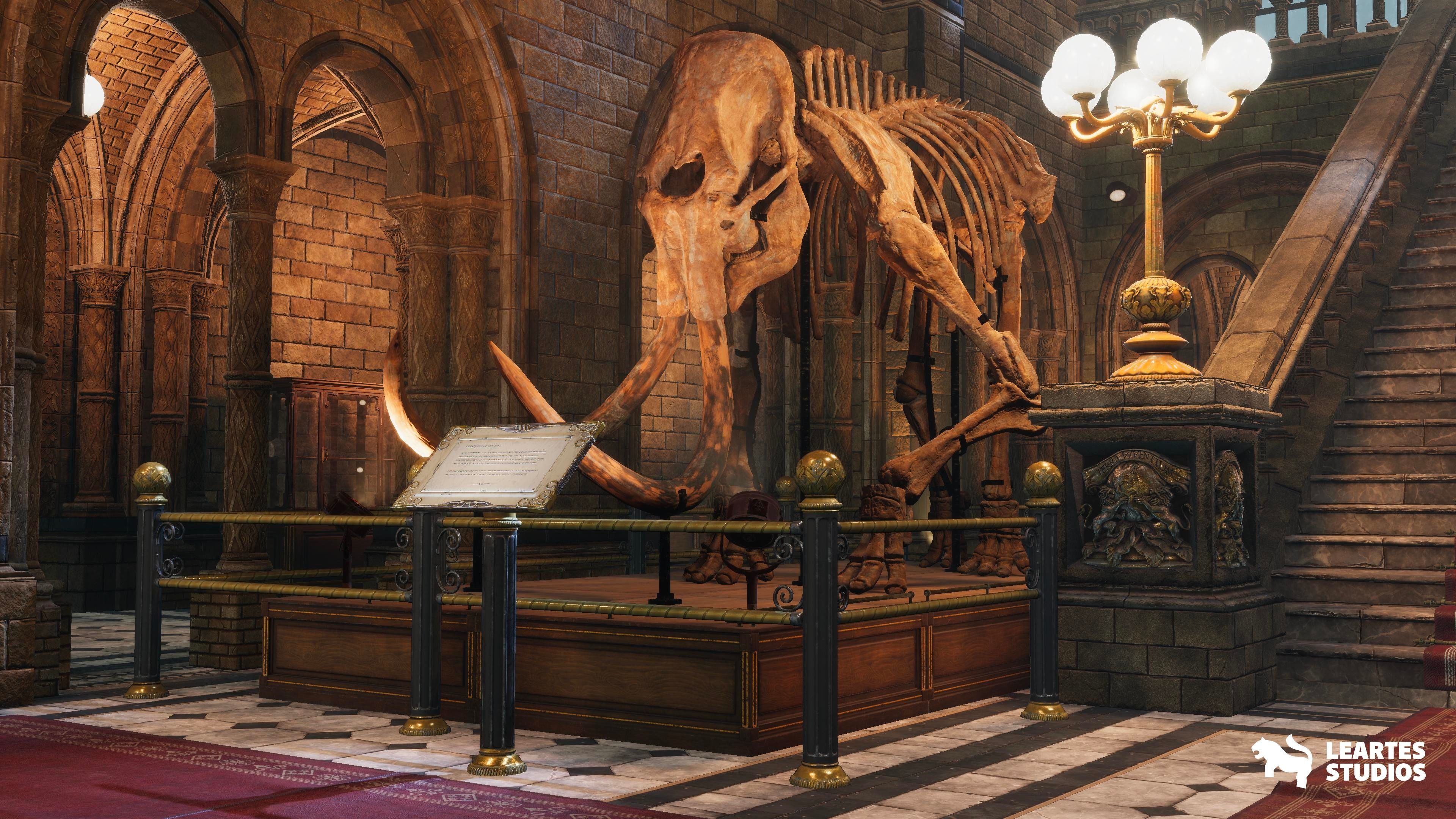 Historical Museum Low-poly 3D model_8