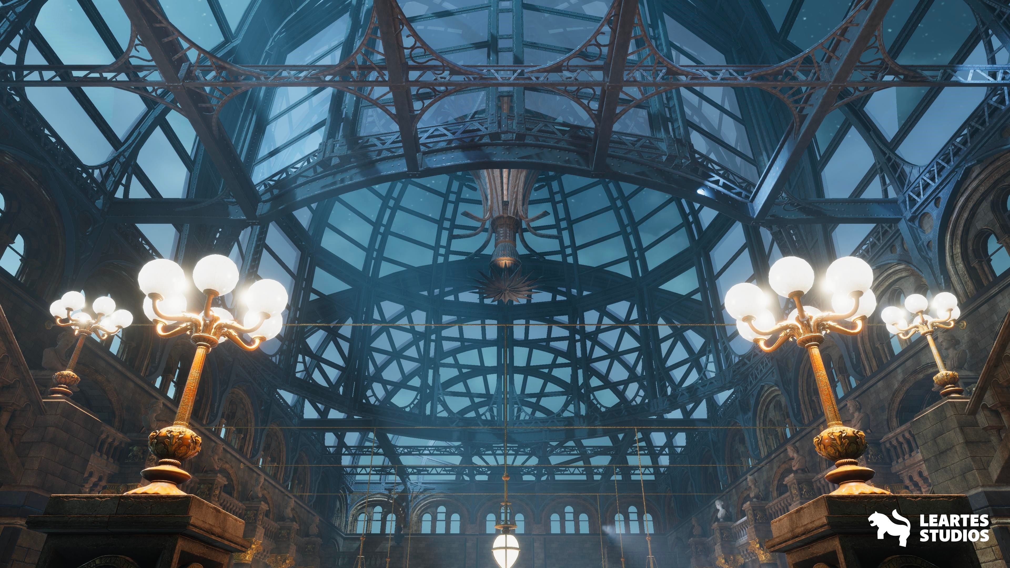 Historical Museum Low-poly 3D model_18