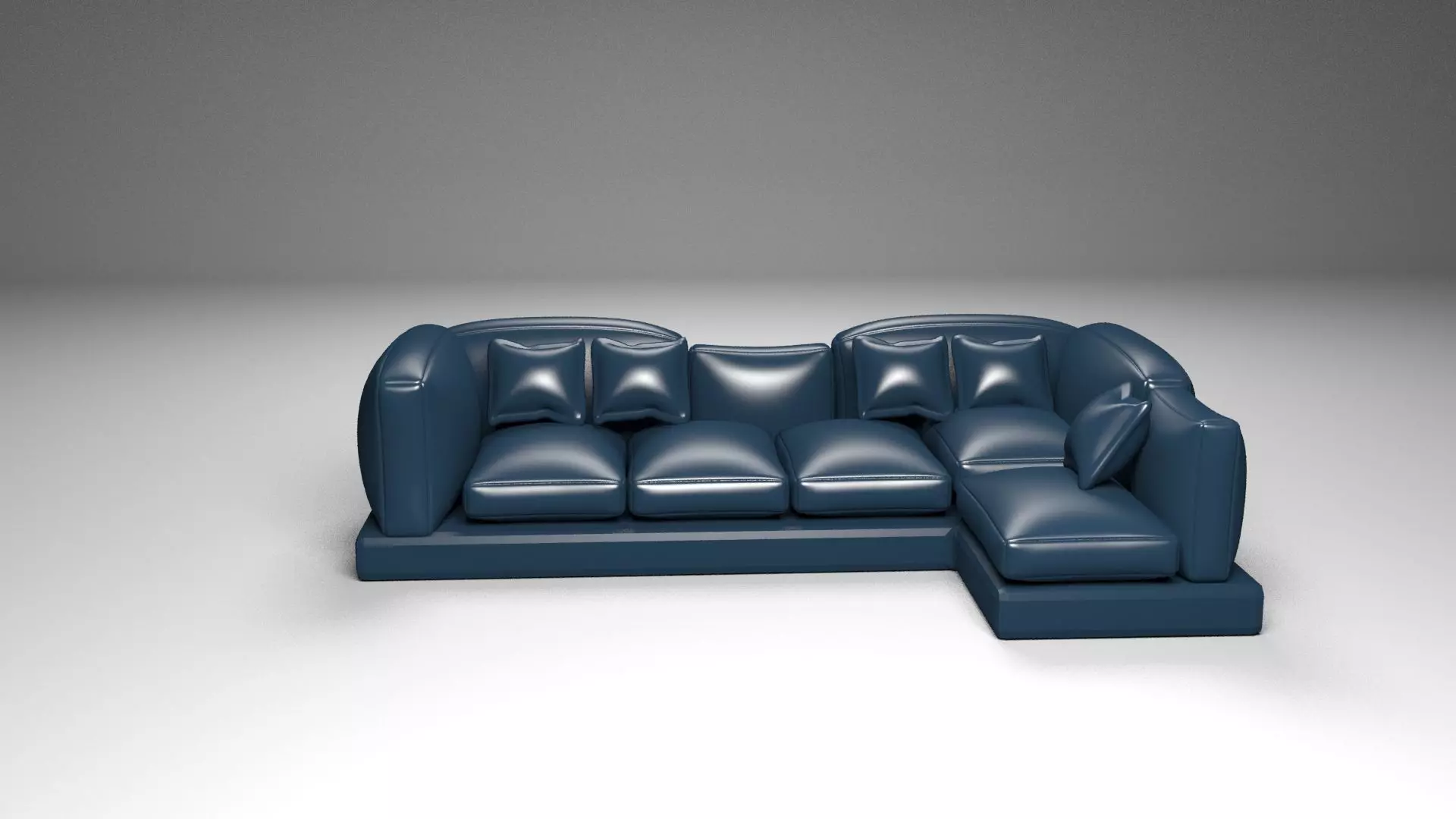 Swyft Model 06 Sofa Low-poly 3D model