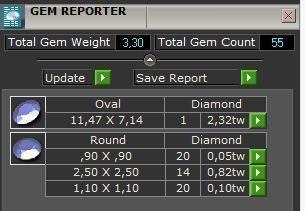 Oval Diamond Ring 4560 3D print model_1