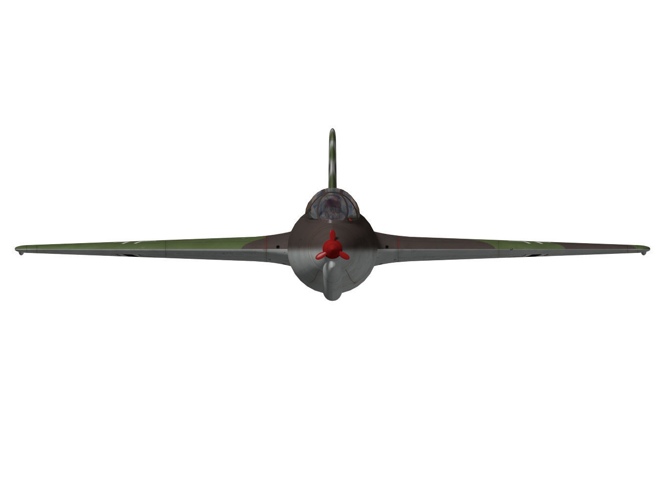 Messerschmitt Me263 3D model_11