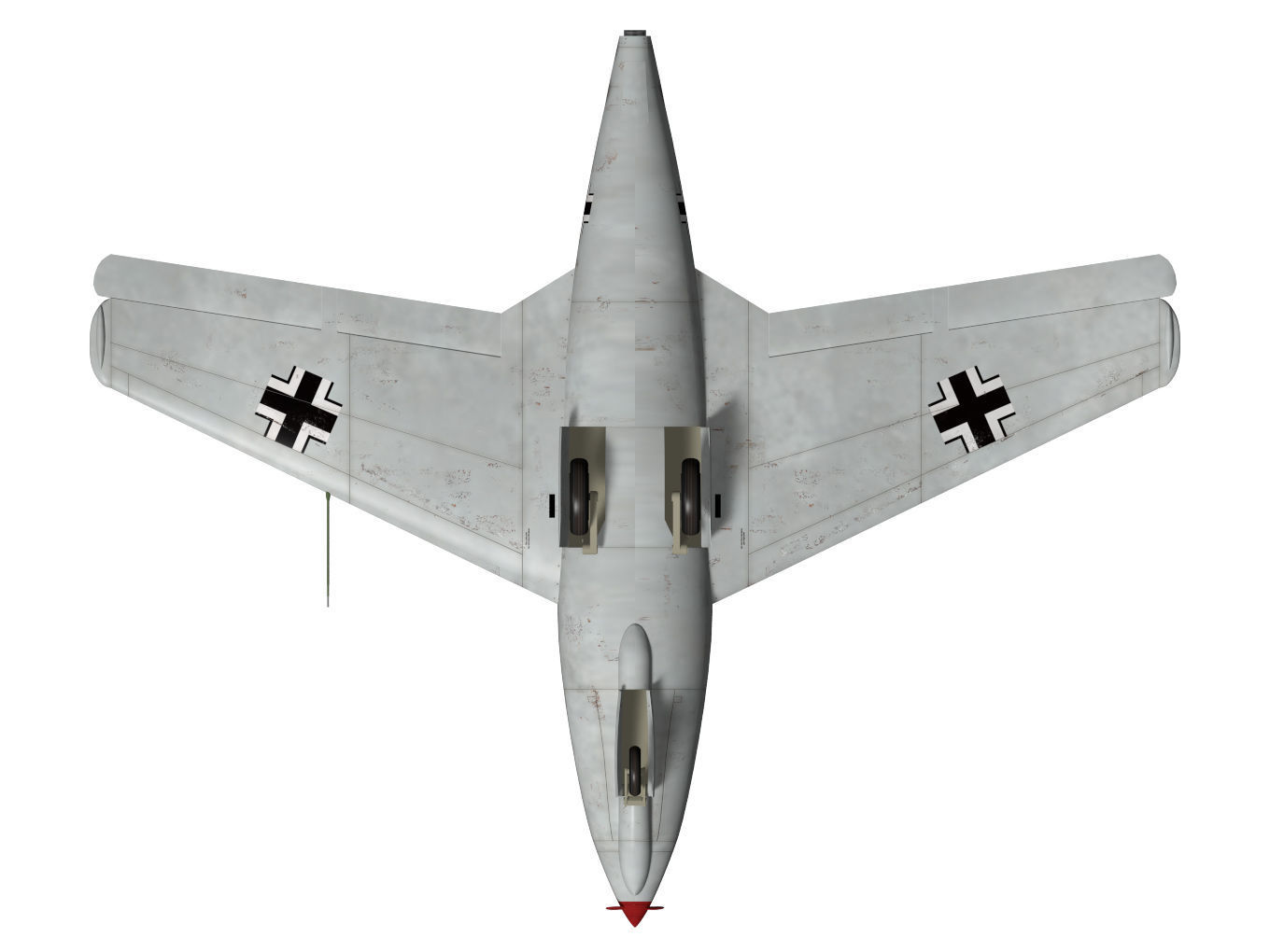 Messerschmitt Me263 3D model_15