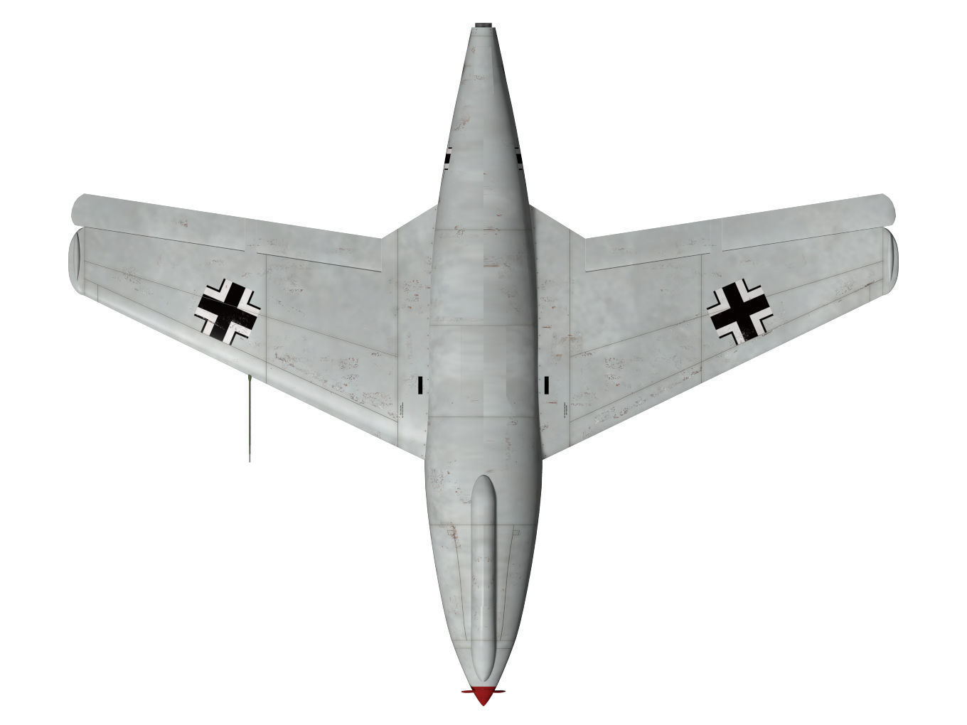 Messerschmitt Me263 3D model_14
