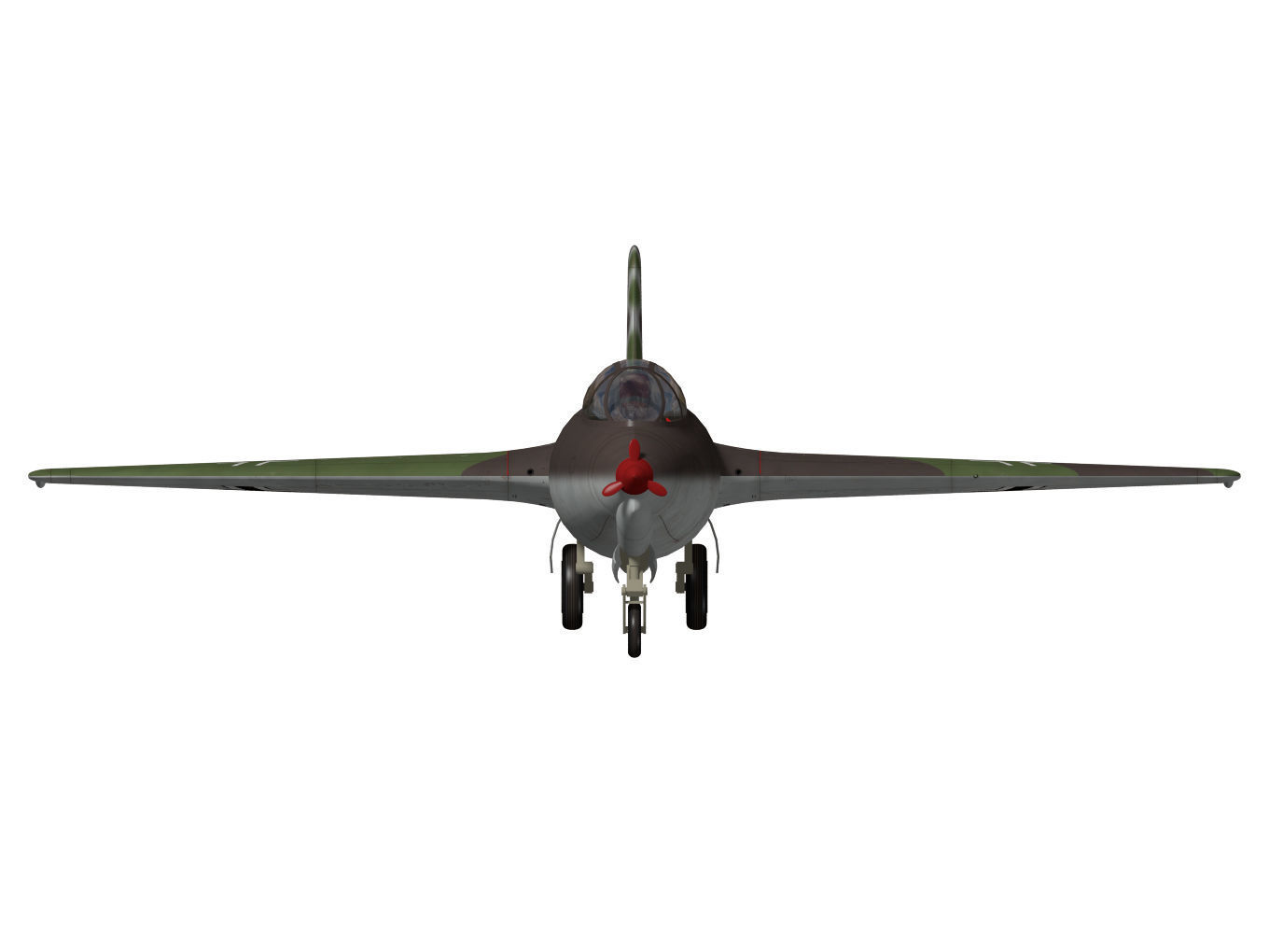 Messerschmitt Me263 3D model_12