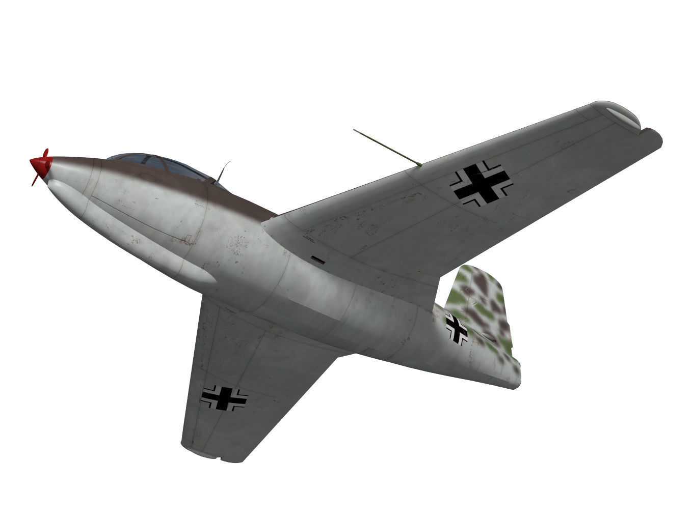 Messerschmitt Me263 3D model_3