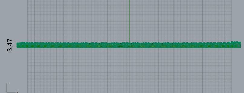 Diamond Circle Necklace 4564 3D print model_5