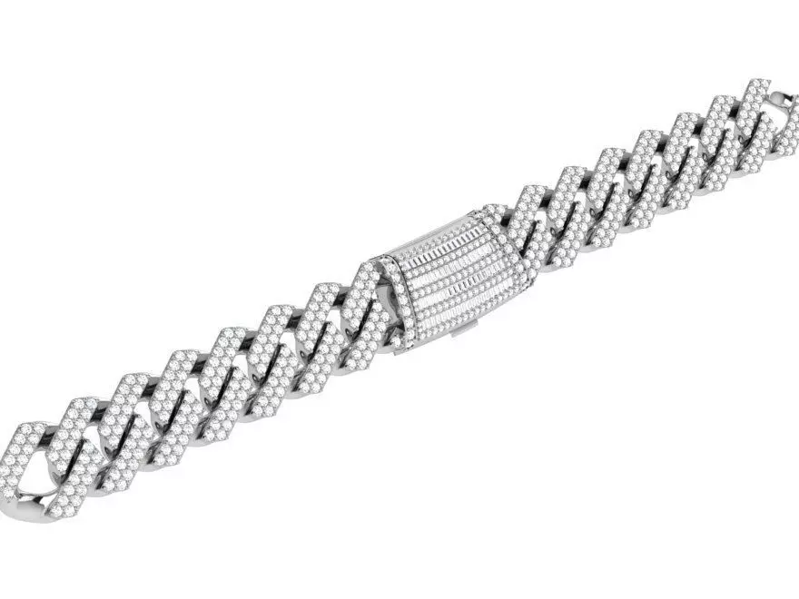 Cumin Chain Bracelet 4565 3D print model