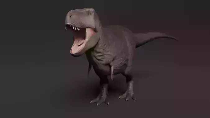 Tyrannosaurus Rex Rigged