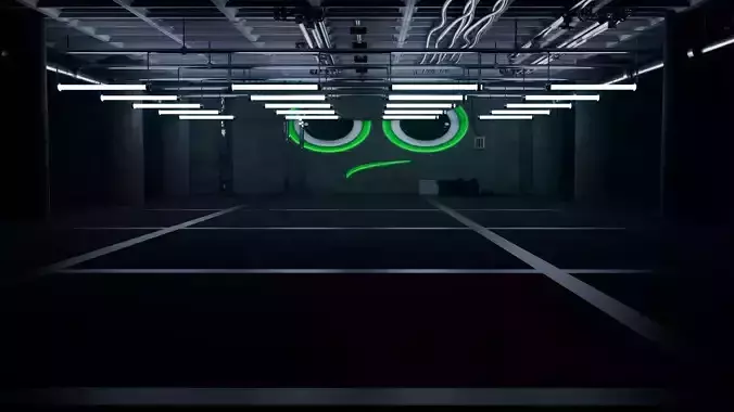 Underground Garage with a Supra